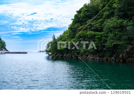 【世界遺產 石見銀山遺址及其文化景觀】置泊初夏港 2 島根縣大田市 129019501