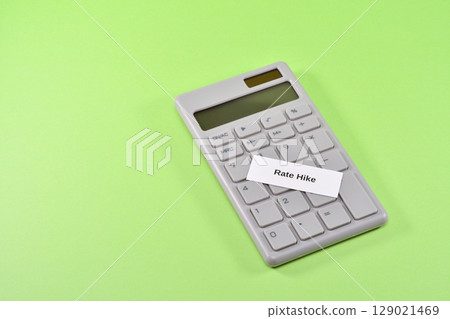 Image of interest rate hike Image of interest rate hike 129021469
