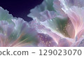 background dark neon floral lines 129023070
