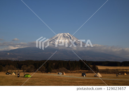 Mt. Fuji from the campsite Mt. Fuji from the campsite 129023657