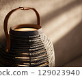 Rope Lantern with Leather Handle 129023940
