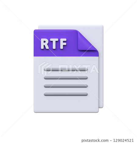 PTF file, format, 3D icon. Project file used for audio editing, session data, and track arrangement. 129024521