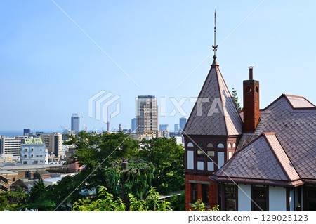 充滿異國情調的風向標屋和神戶市 129025123