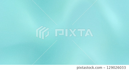 Wavy aquamarine bg with soft color transitions and noise texture 129026033