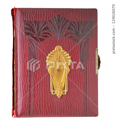 Antique and vintage Art Deco Photobook cover Antique and vintage Art Deco Photobook cover 129026070