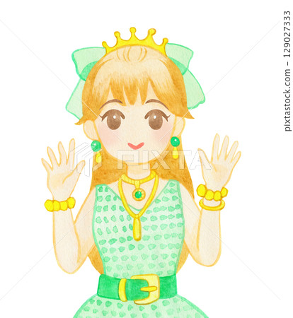 Gorgeous dress woman 01 129027333