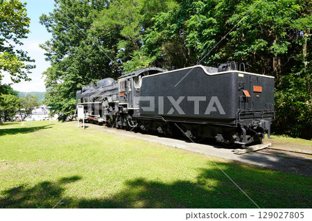 Steam locomotive D61 No. 3 at Miharashi Park in Rumoi City Steam locomotive D61 No. 3 at Miharashi Park in Rumoi City 129027805