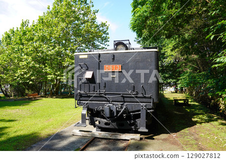 留萌市三晴公園的蒸氣機車D61 3號 129027812