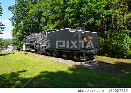 留萌市三晴公園的蒸氣機車D61 3號 129027813