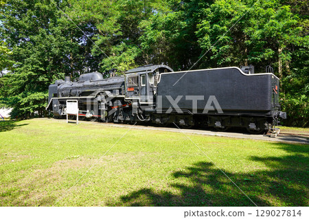 留萌市三晴公園的蒸氣機車D61 3號 129027814