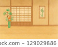 Japanese style room 129029886