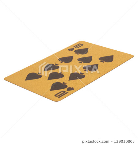card gambling ten spades gold card gambling ten spades gold 129030803