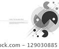 Abstract graphic design element . Geometric background concept 129030885