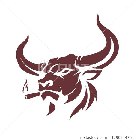 Bulls logo icon design Bulls logo icon design 129031476