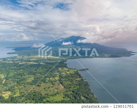 Maderas volcano in Ometepe island 129031701