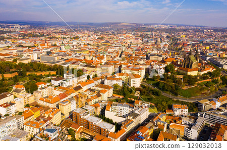 View from drone of Brno 129032018