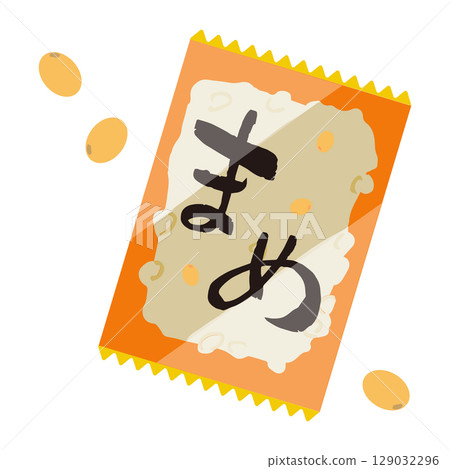 節分豆插圖 節分豆插圖 129032296