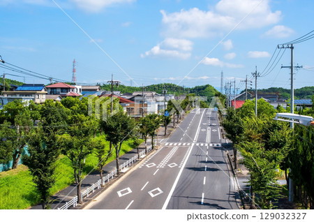 Residential area scenery "Sasagawa Danchi, Yokkaichi City, Mie Prefecture" Residential area scenery "Sasagawa Danchi, Yokkaichi City, Mie Prefecture" 129032327