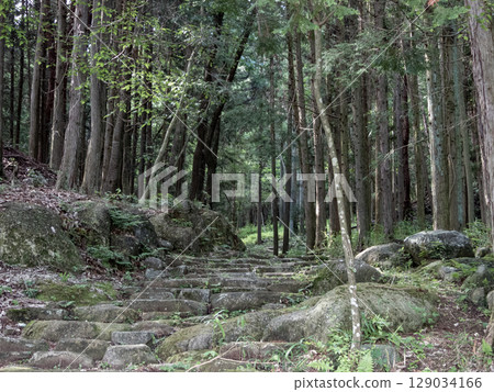 中山道大湧宿的風景 129034166