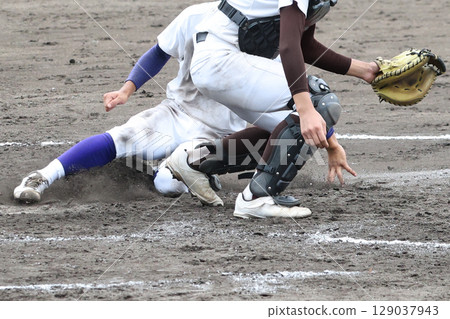 high school baseball high school baseball 129037943