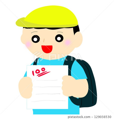 小學生把考試帶回家 129038530