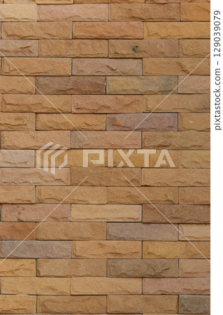 blank old brick wall background, interior and exterior design 129039079