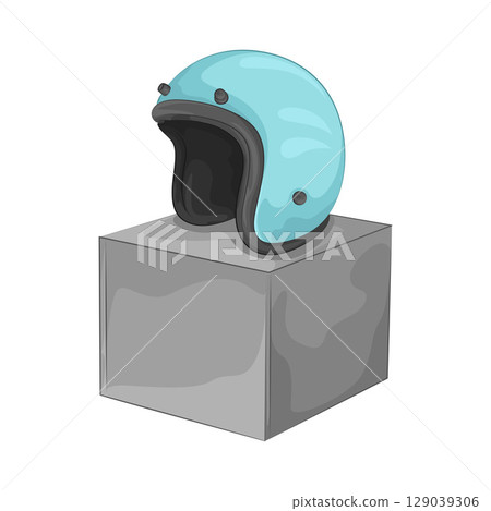 Illustration of Helmet  129039306