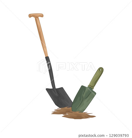 Illustration of Shovel  129039793