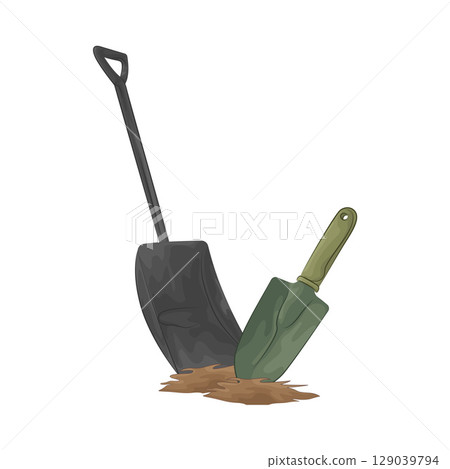 Illustration of Shovel  129039794