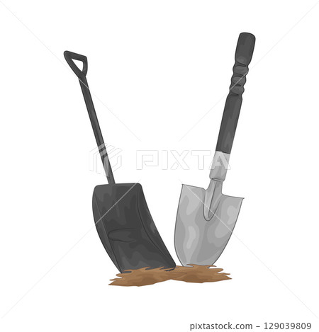 Illustration of Shovel  129039809