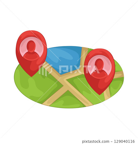 Illustration of User Location 129040116