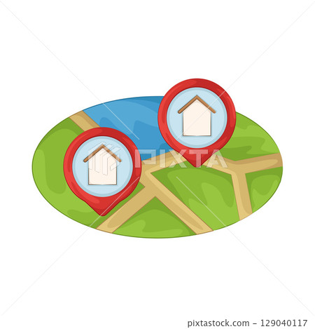 Illustration of House Location 129040117
