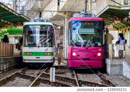 Tokyo Sakura Tram (Toden Arakawa Line) Oji Ekimae Station 129040231