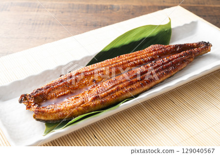 烤鰻魚的鰻魚 129040567