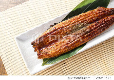 烤鰻魚的鰻魚 129040572