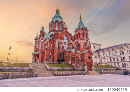 Uspenski Cathedral, Helsinki On Hill Uspenski Cathedral, Helsinki On Hill 129040859