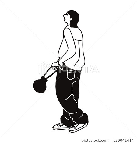 Fashion women fashionable sporty vector Fashion women fashionable sporty vector 129041414