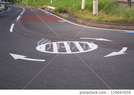 死胡同上的掉頭指示 死胡同上的掉頭指示 129041650