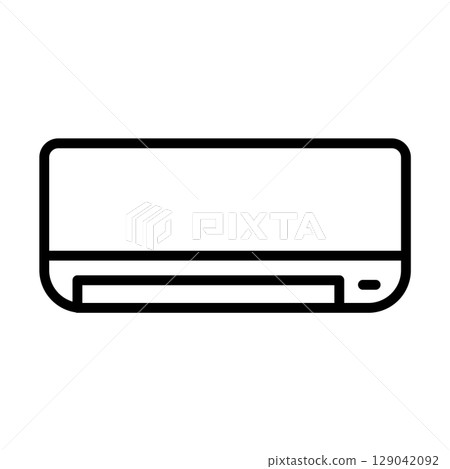 Air conditioner icon. 129042092
