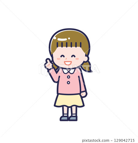 Casual clothing child / diagonal / girl 13 Casual clothing child / diagonal / girl 13 129042715