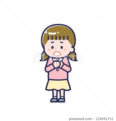 Casual clothing child / diagonal / girl 29 Casual clothing child / diagonal / girl 29 129042731