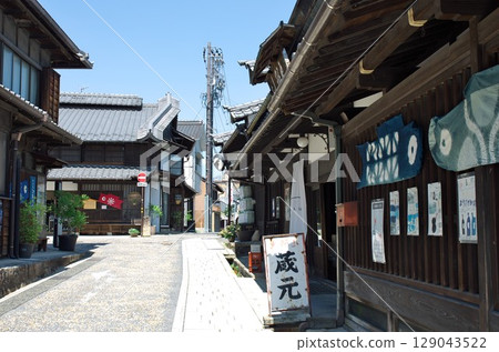岐阜縣中津川市：中津川宿街景/市中心 129043522