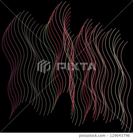 Abstract Halftone Pattern Abstract Halftone Pattern 129043796
