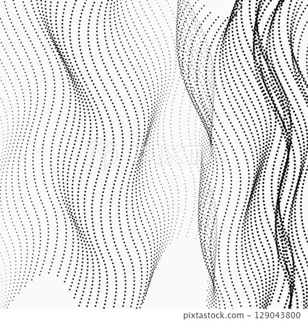 Abstract Halftone Pattern 129043800