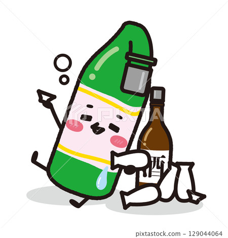醉酒瓶 醉酒瓶 129044064