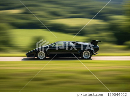 （人工智慧生成的）來自世界各地的超級跑車全景照片 129044922