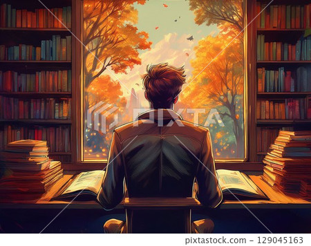 一個人讀一本書 一個人讀一本書 129045163