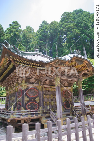 世界遺產高野山的景色:德川家陵(秀忠陵) 世界遺產高野山的景色:德川家陵(秀忠陵) 129045171