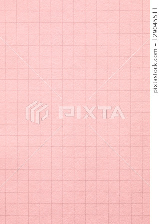 Pink grid paper material texture Pink grid paper material texture 129045511