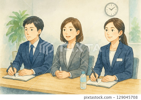 商務面試場景 129045708